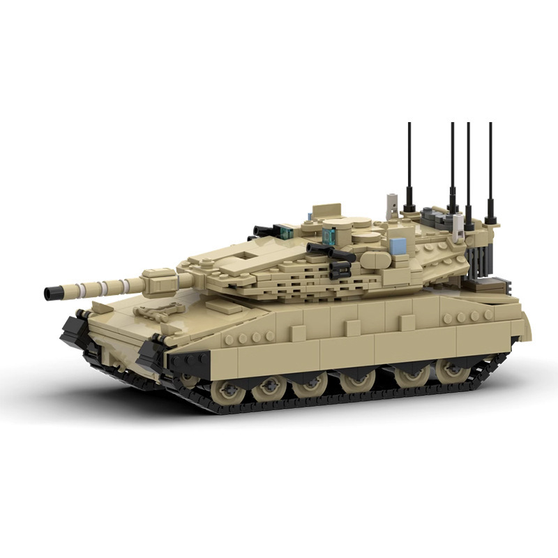 Lego Compatible Military Tank - Merkava Mk4 Tank Blocks, Modern Military