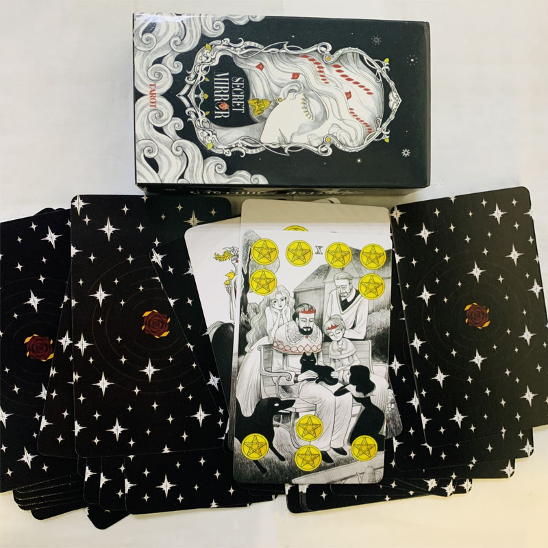 Secret Mirror Tarot cards 80 d - огляд і ціна Tarot Cards Deck With Guidebook