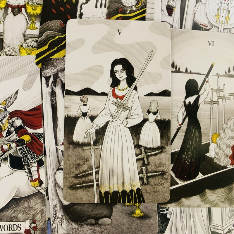Secret Mirror Tarot cards 80 d - огляд і ціна Tarot Cards Deck With Guidebook