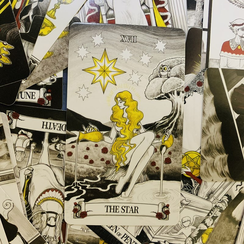 Secret Mirror Tarot cards 80 d - огляд і ціна Tarot Cards Deck With Guidebook