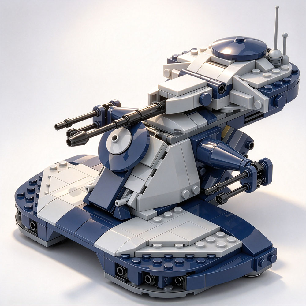 MOC Classic Star Movie Accesso - огляд і ціна Lego Compatible Military Tank