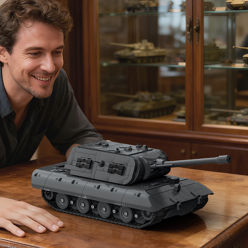 12GO 97020 Heavy Tank Building - огляд і ціна Lego Compatible Military Tank