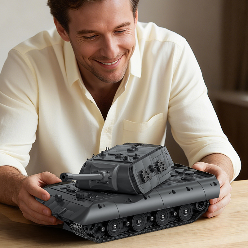 12GO 97020 Heavy Tank Building - огляд і ціна Lego Compatible Military Tank