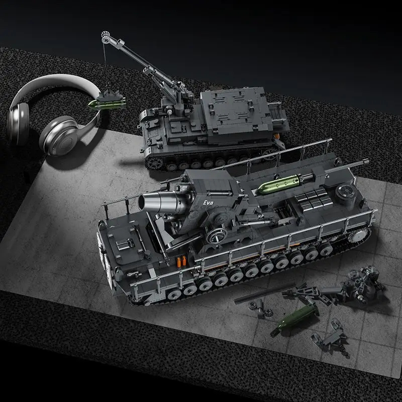 12GO 97026 4706pcs  Military K - огляд і ціна Lego Compatible Military Tank