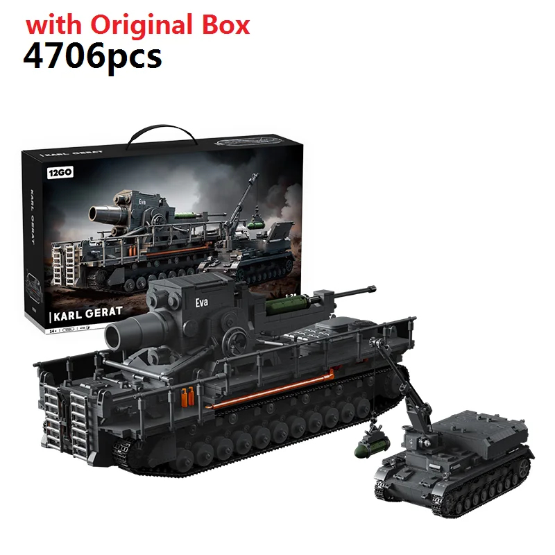 12GO 97026 4706pcs  Military K - огляд і ціна Lego Compatible Military Tank