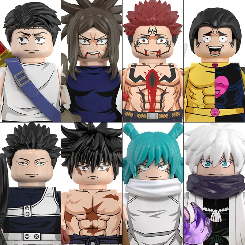 Jujutsu Kaisen Building Blocks - огляд і ціна Building Blocks