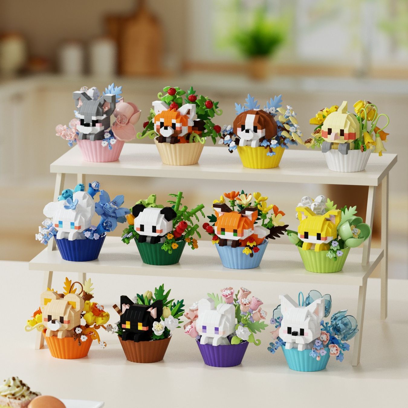 Cute dessert-style animal seri - огляд і ціна Building Blocks