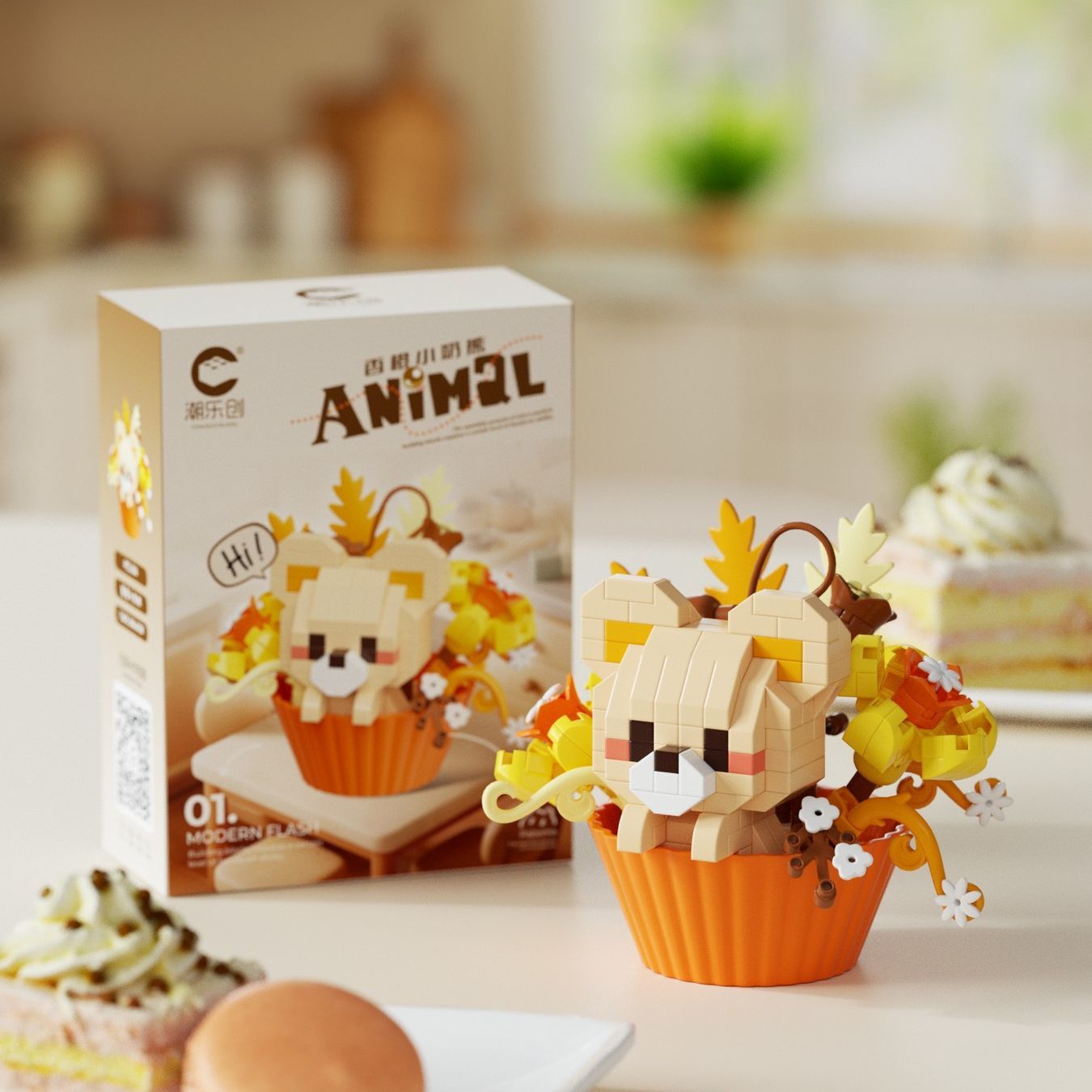 Cute dessert-style animal seri - огляд і ціна Building Blocks