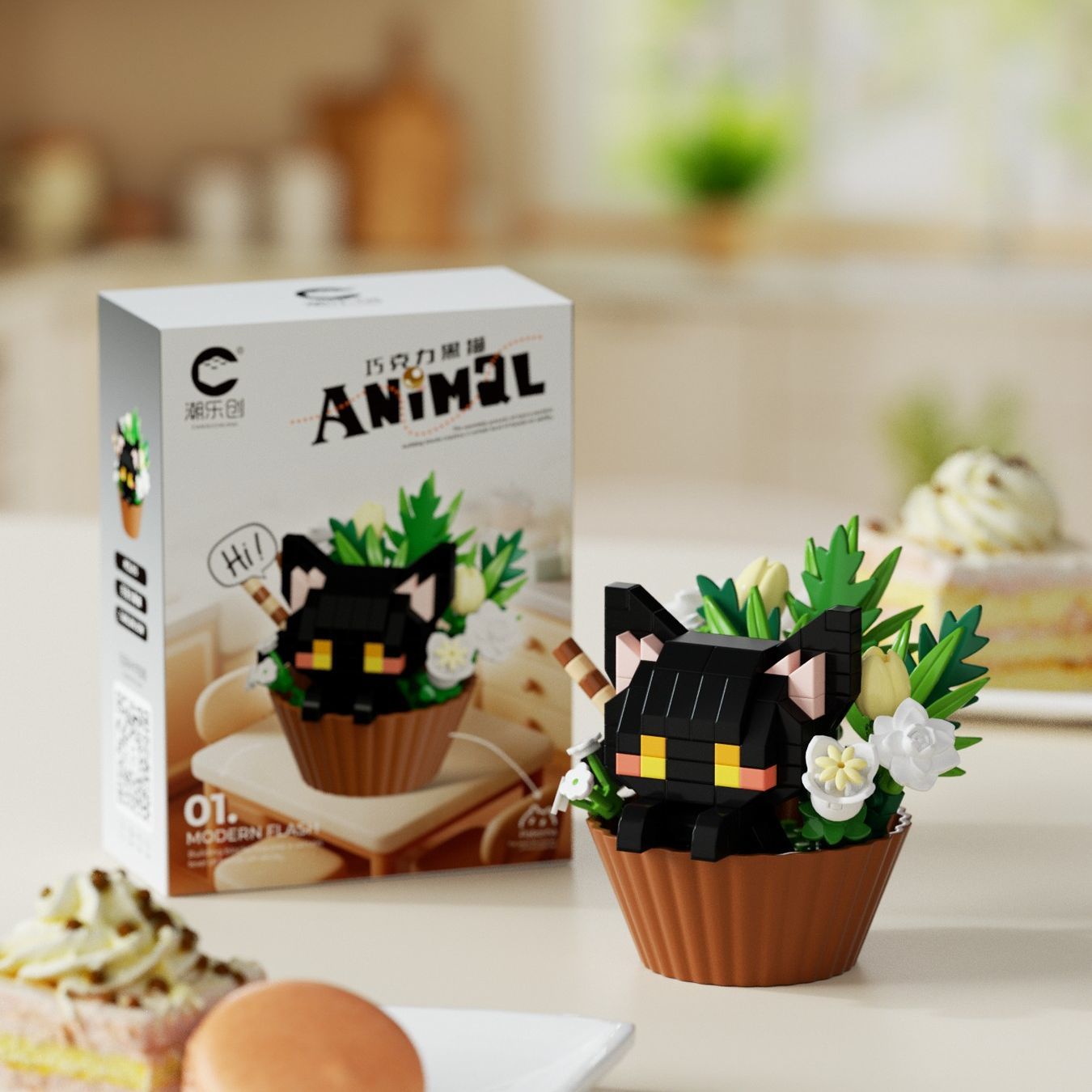Cute dessert-style animal seri - огляд і ціна Building Blocks