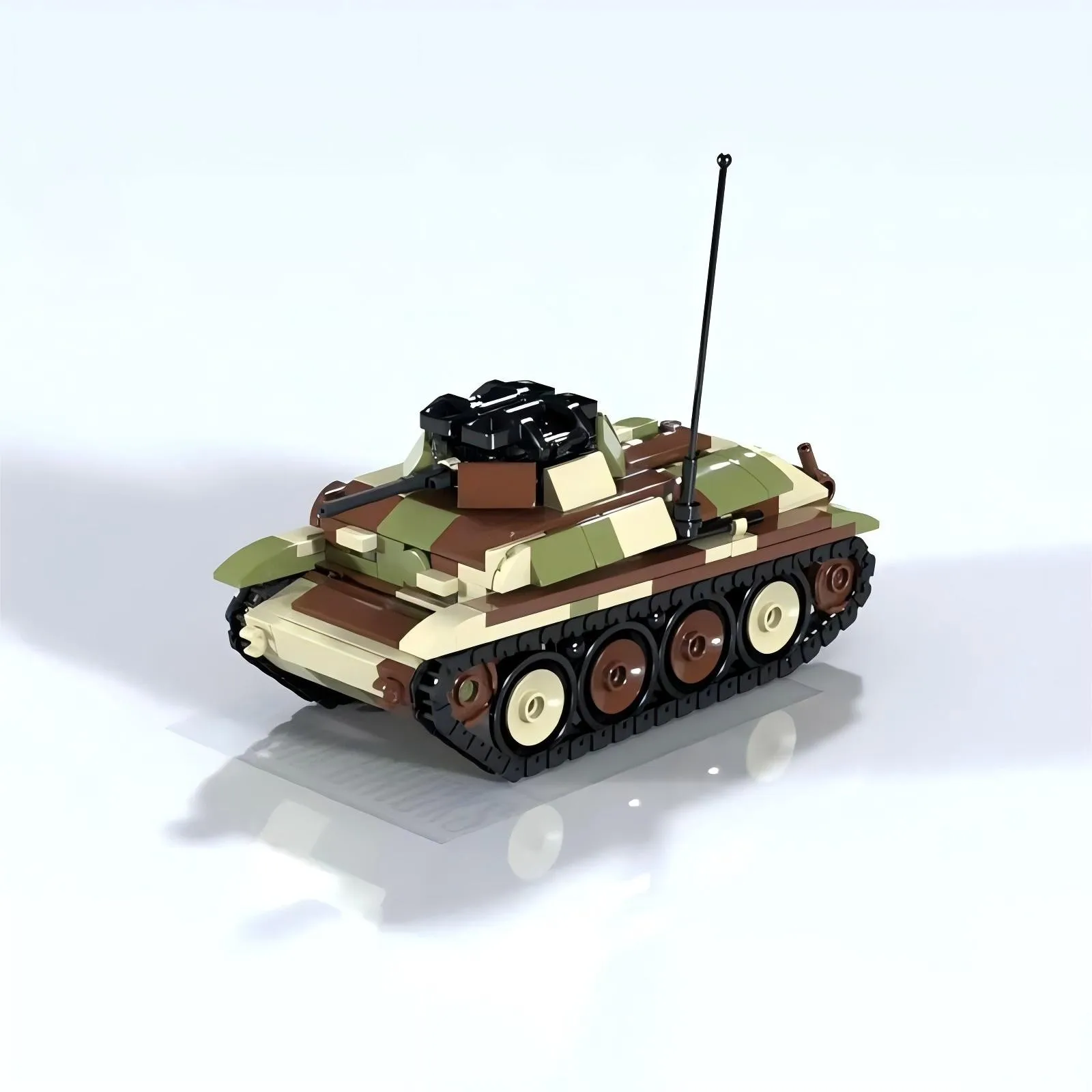 High-Tech Equipment Infantry F - огляд і ціна Lego Compatible Military Tank